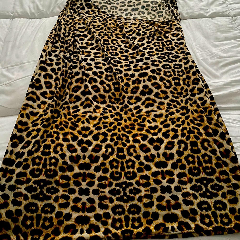 Cute cheetah print dress